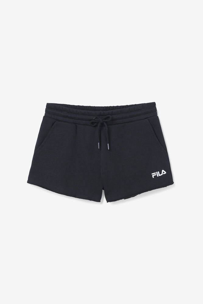 Fila Shorts Womens Black Kari - Ireland 10523-NJSV